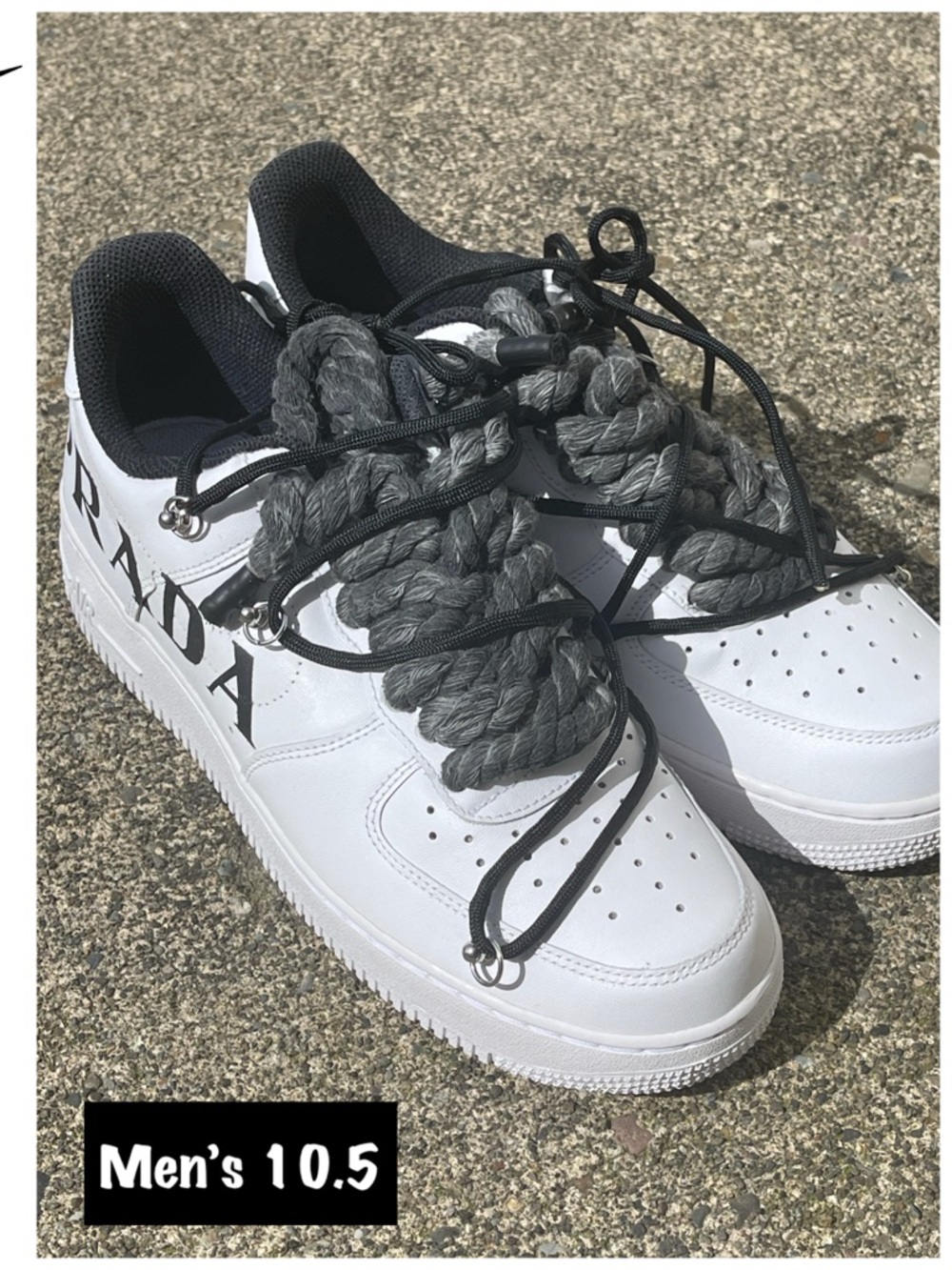 New with box! Nike AirForce 1 Customs men’s size 10.5